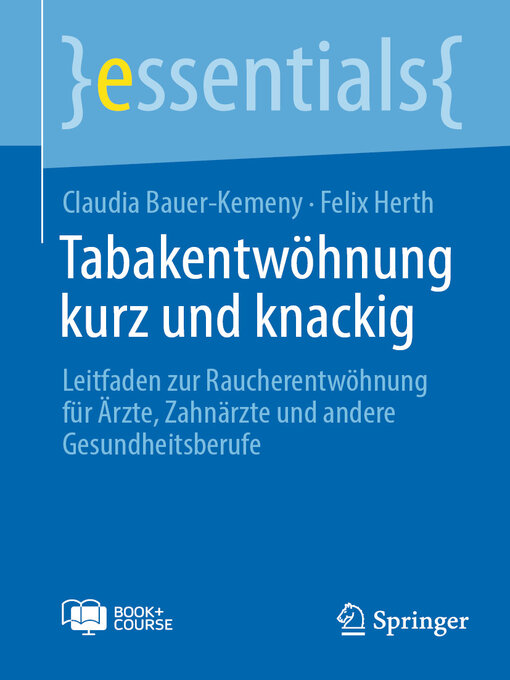 Title details for Tabakentwöhnung kurz und knackig by Claudia Bauer-Kemeny - Available